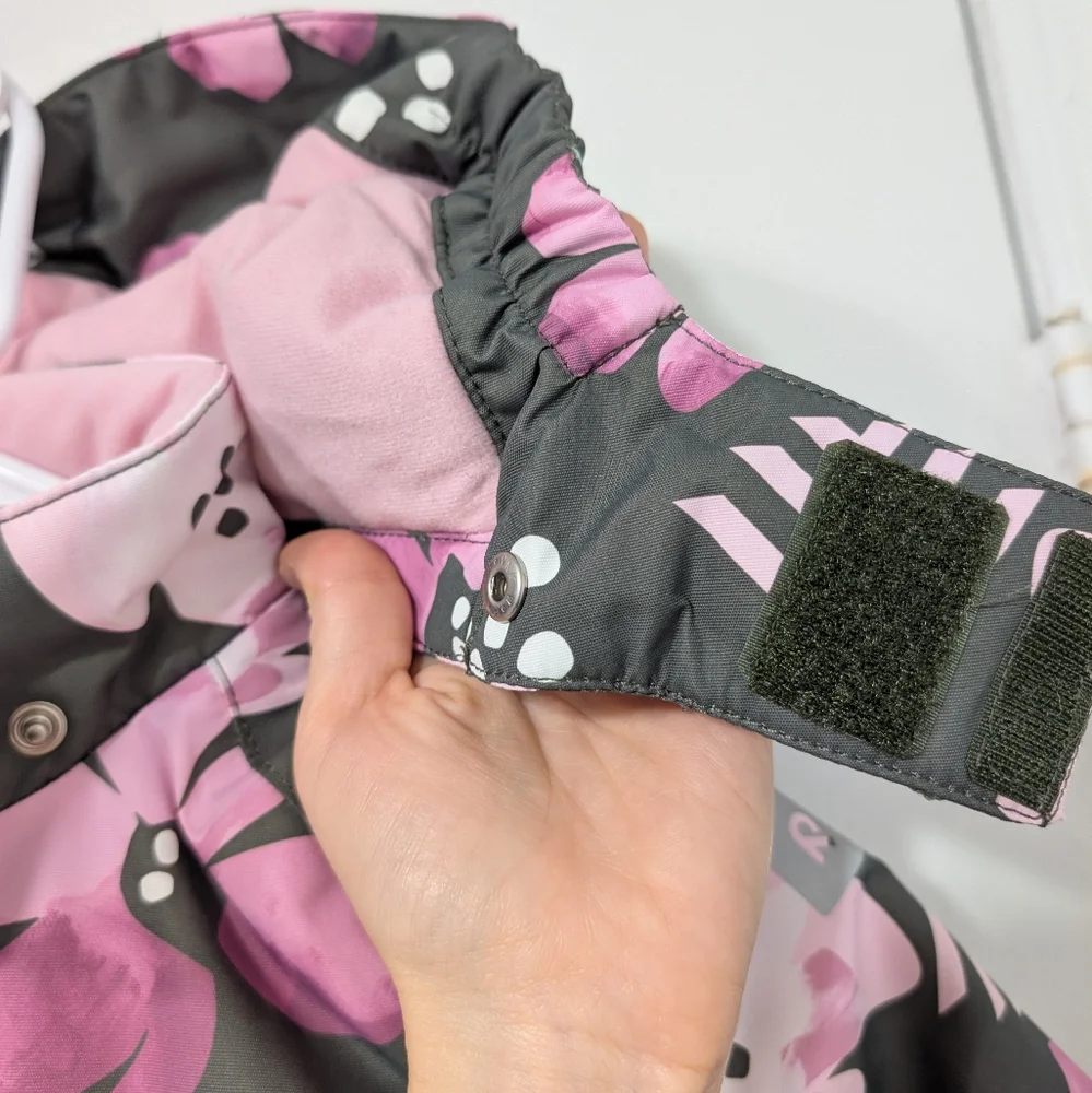 Reima Kurikka Kids Waterproof Snowsuit Thyme Green 3T - Picture 8 of 16